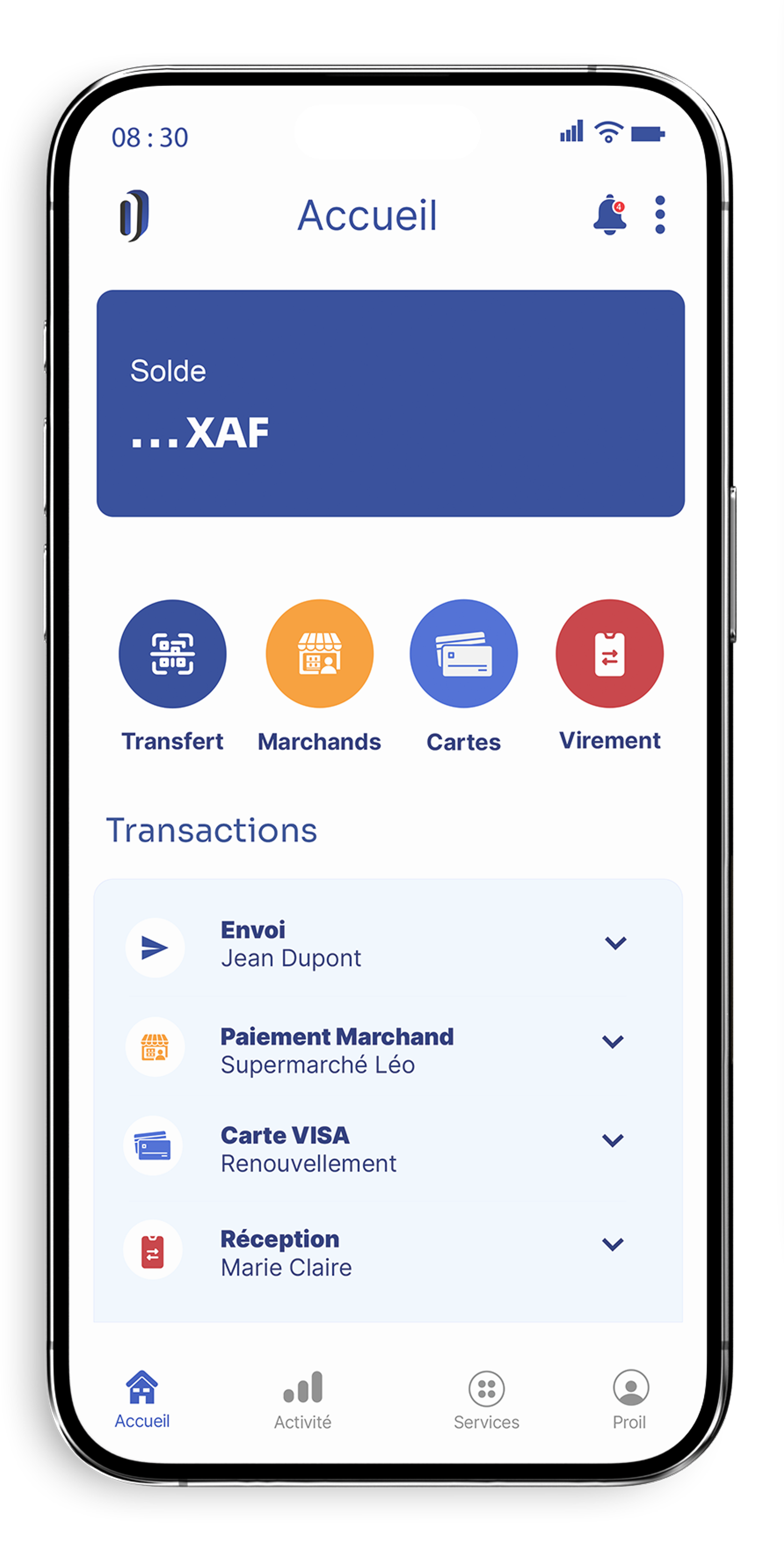 Application mobile Onyfast